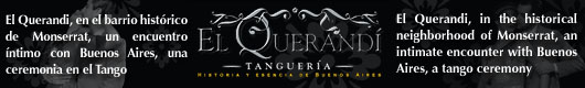 Ruta 40 consiglia El Querandi > Un viaggio nel Tango Porteno Ruta 40 consiglia El Querandi > Un viaggio nel Tango Porteno