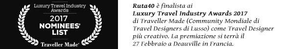 Ruta40 finalista agli Luxury Travel Industry Awards 2017
